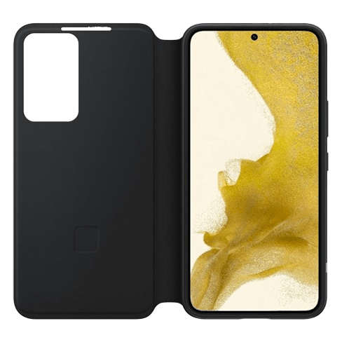 Samsung Galaxy S22 aizsargvāciņš (Smart Clear View Cover) Melns 3 img.