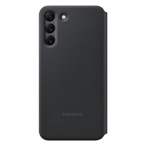Samsung Galaxy S22+ aizsargvāciņš (Smart LED View Cover) Melns 1 img.