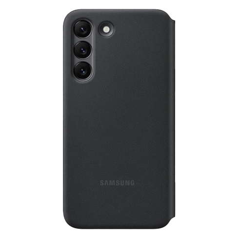 Samsung Galaxy S22 чехол (Smart LED View Cover) Чёрный 1 img.