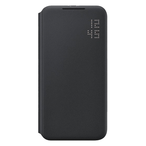 Samsung Galaxy S22 чехол (Smart LED View Cover) Чёрный 2 img.