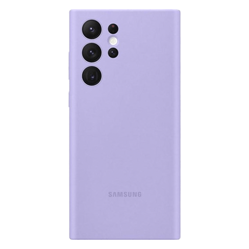 Samsung Galaxy S22 Ultra aizsargvāciņš (Silicone Cover) Lavandas violets 1 img.