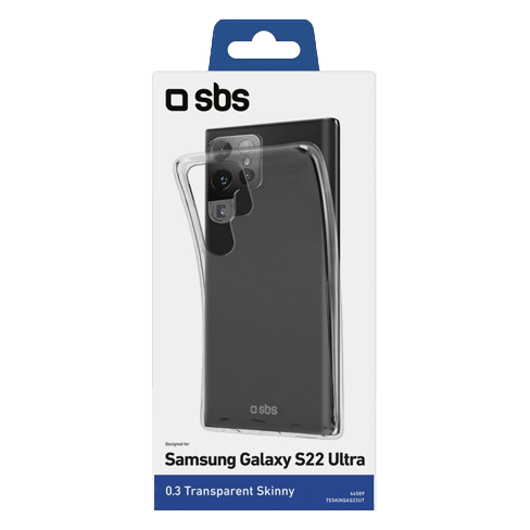 SBS Samsung Galaxy S22 Ultra aizsargvāciņš (Skinny Cover Transparent) Caurspīdīgs 2 img.