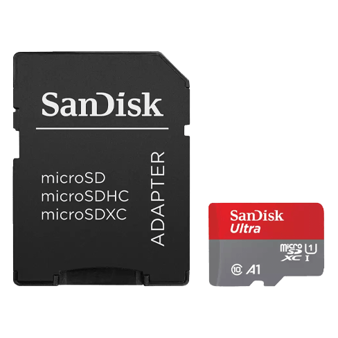 SanDisk Ultra MicroSDXC 256GB + SD Adapter 120MB/s A1 256 GB 1 img.