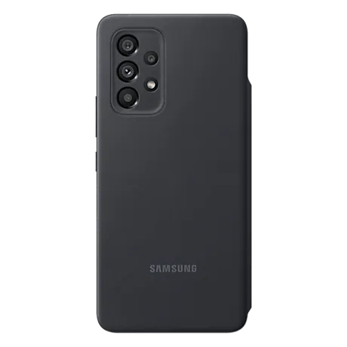 Samsung Galaxy A53 5G S aizsargvāciņš (View Wallet Case) Melns 1 img.