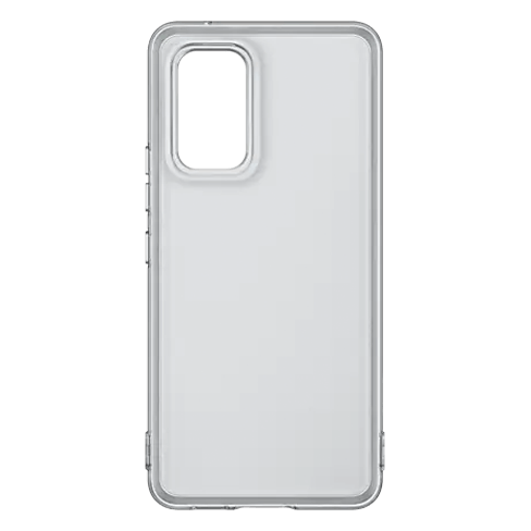 Samsung Galaxy A53 5G aizsargvāciņš (Soft Clear Case Transparent) Melns 2 img.