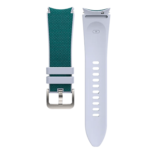 Samsung Galaxy #tide Collection Hybrid Fabric Watch Strap (20 mm) Tumši zaļš 2 img.