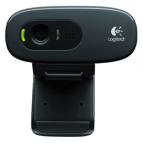 Logitech HD C270 datora kamera Melns 1 img.