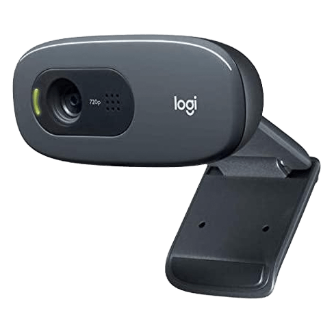 Logitech HD C270 datora kamera Melns 3 img.