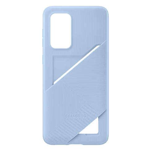 Samsung Galaxy A33 aizsargvāciņš (Card Slot Cover) Gaiši zils 2 img.