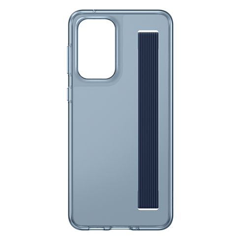 Samsung Galaxy A33 aizsargvāciņš (Silicone Cover with Slim Strap) Melns 2 img.