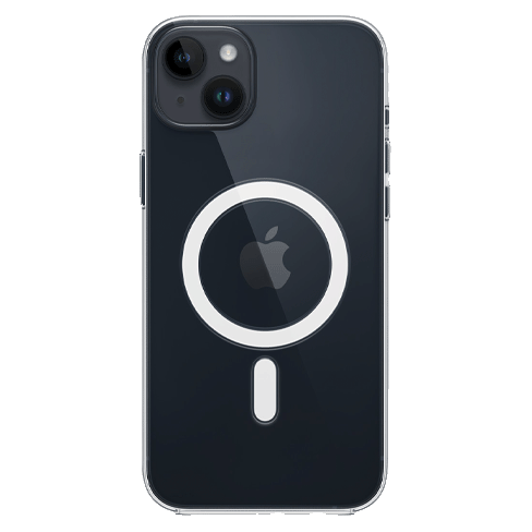 Apple iPhone 14 Plus чехол (Clear Case with MagSafe) Прозрачный 1 img.