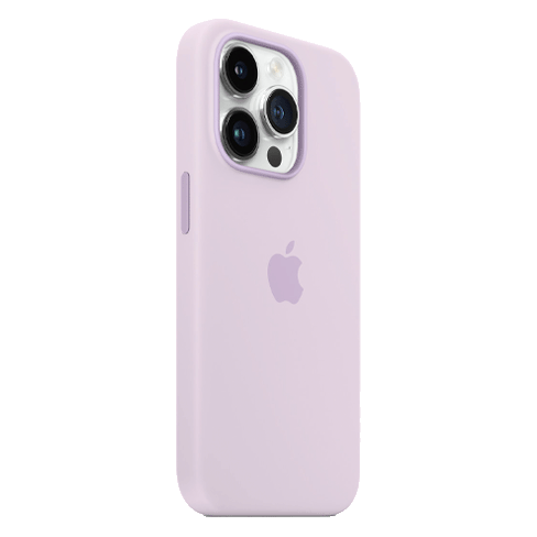  Apple iPhone 14 Proaizsargvāciņš (Silicone Case with MagSafe) Gaiši violets 2 img.