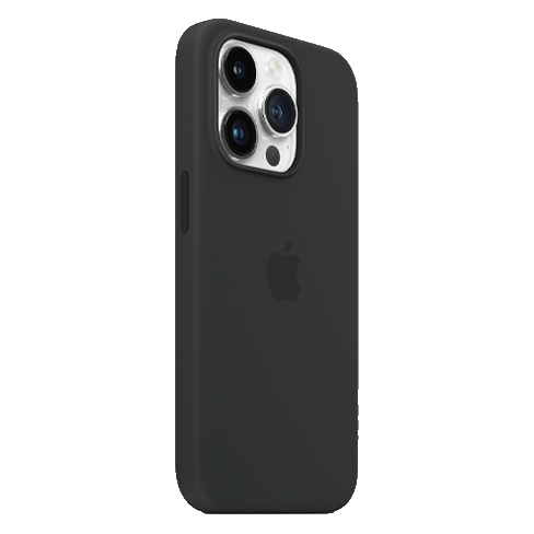  Apple iPhone 14 Pro чехол (Silicone Case with MagSafe) Чёрный 2 img.