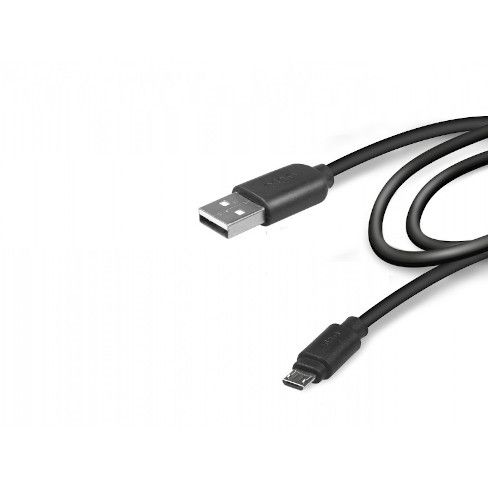 SBS USB-A to Micro USB 3 m vads Melns 2 img.