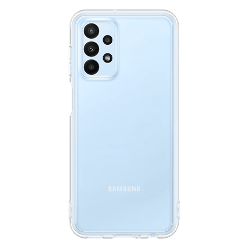 Samsung Galaxy A23 5G aizsargvāciņš (Soft Clear Cover) Caurspīdīgs 1 img.