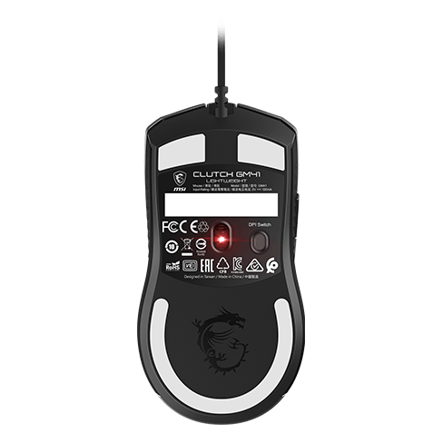 MSI Clutch GM41 Lightweight Wireless Mouse Чёрный 3 img.