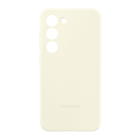 Samsung Galaxy S23 aizsargvāciņš (Silicone Cover) Balts 2 img.