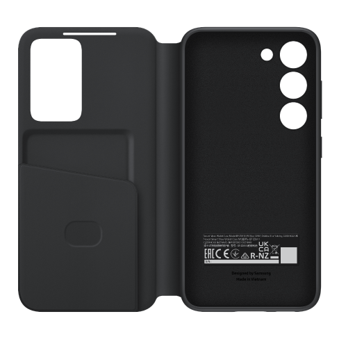 Samsung Galaxy S23 чехол (Smart View Wallet Case) Чёрный 2 img.
