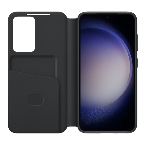 Samsung Galaxy S23 чехол (Smart View Wallet Case) Чёрный 1 img.