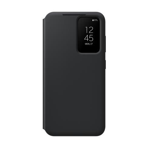 Samsung Galaxy S23 aizsargvāciņš (Smart View Wallet Case) Melns 3 img.