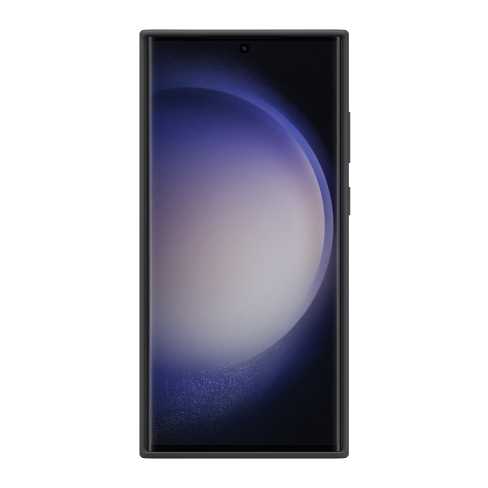 Samsung Galaxy S23 Ultra aizsargvāciņš (Silicone Grip Cover) Melns 3 img.