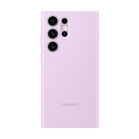 Samsung Galaxy S23 Ultra aizsargvāciņš (Smart View Wallet Case) Gaiši violets 4 img.