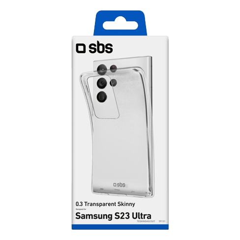 SBS Samsung Galaxy S23 Ultra aizsargvāciņš (Skinny Cover) Caurspīdīgs 2 img.