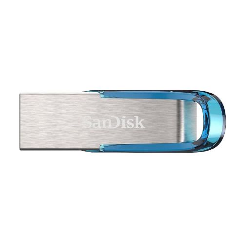 SanDisk Ultra Flair 32 GB USB 3.0 Zils 1 img.