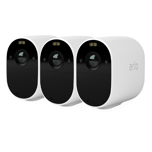 Arlo Essential Spotlight WiFi videonovērošanas kameras Balts 1 img.