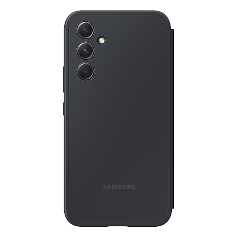 Samsung Galaxy A54 aizsargvāciņš (Smart View Wallet Case) Melns 3 img.