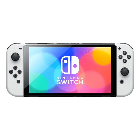 Nintendo Switch OLED Joy-Con Balts 1 img.