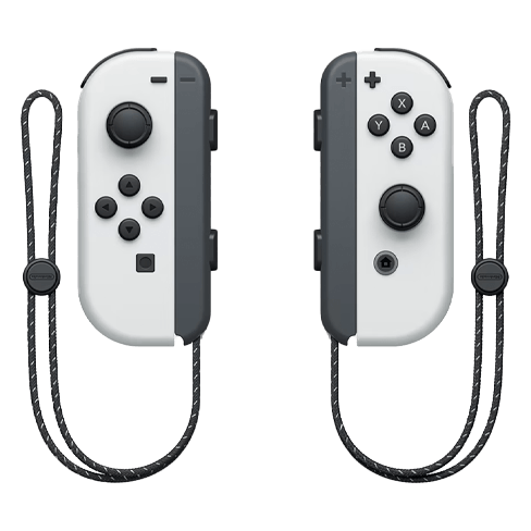 Nintendo Switch OLED Joy-Con Balts 2 img.