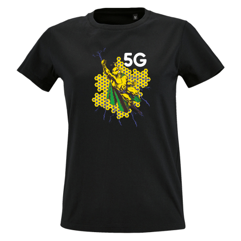  T-krekls “5G spēks” XL | Vīriešu Melns 1 img.