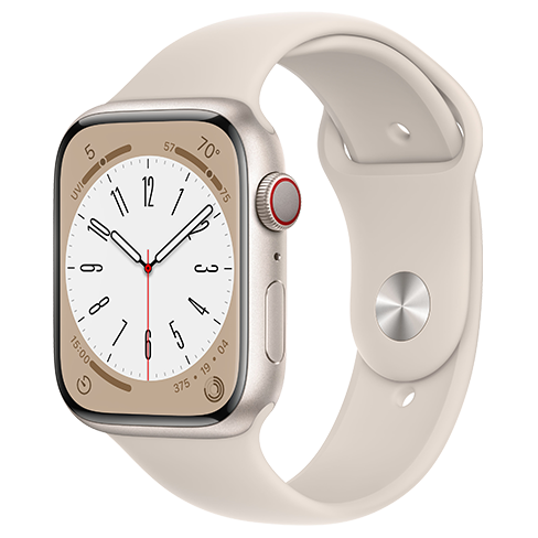 Apple Watch Series 8 45mm Aluminium Case | Sport Band Бежёвый 1 img.