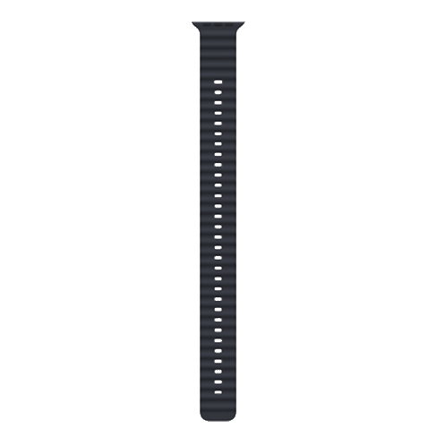 Apple Watch 49mm Midnight Ocean Band Extension Melns 1 img.