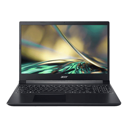 Acer Aspire A715-43G-R5YJ 512 GB Melns 1 img.