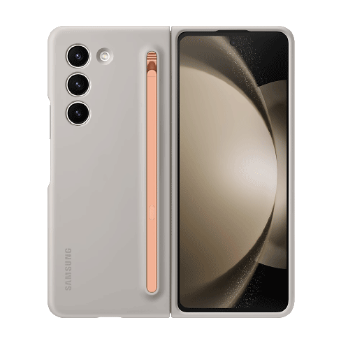 Samsung Galaxy Fold5 чехол (Slim S-Pen Cover) Бежёвый 1 img.