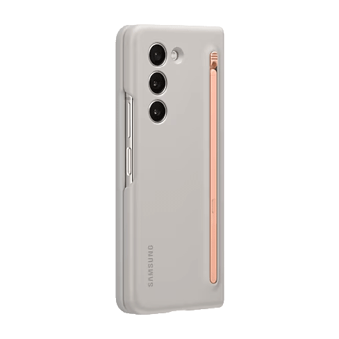 Samsung Galaxy Fold5 чехол (Slim S-Pen Cover) Бежёвый 3 img.