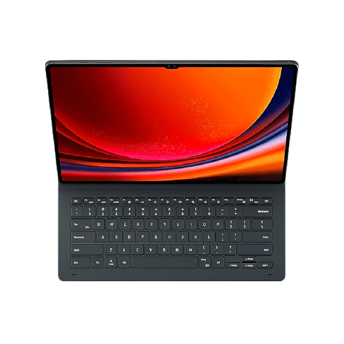 Samsung Galaxy Tab S9 Ultra aizsargvāciņš (Book Cover Keyboard Slim) Melns 2 img.