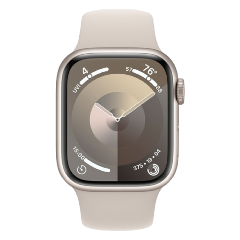 Apple Watch Series 9 41mm Aluminium Case | Sport Band - S/M Bēšs 2 img.