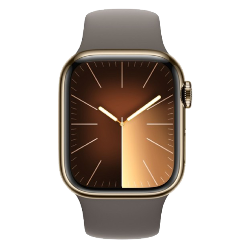 Apple Watch Series 9 41mm Stainless Steel Case | Sport Band - S/M 64 GB Золотой 2 img.