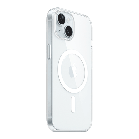 Apple iPhone 15 aizsargvāciņš (Clear Case with MagSafe) Caurspīdīgs 2 img.