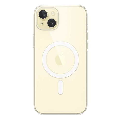 Apple iPhone 15 Plus aizsargvāciņš (Clear Case with MagSafe) Caurspīdīgs 4 img.
