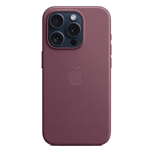 Apple iPhone 15 Pro чехол (FineWoven Case with MagSafe) Фиолетовый 1 img.