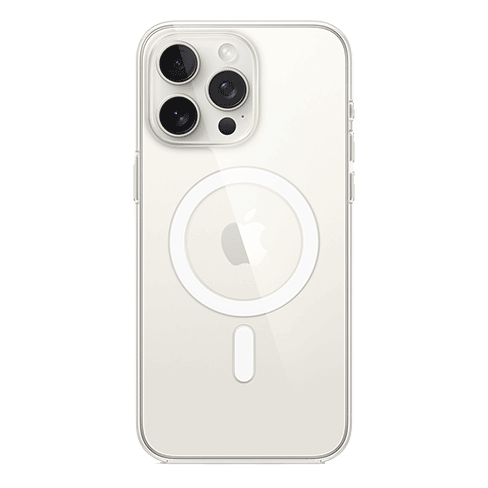 Apple iPhone 15 Pro Max aizsargvāciņš (Clear Case with MagSafe) Caurspīdīgs 1 img.