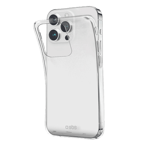 SBS Apple iPhone 15 Pro aizsargvāciņš (Skinny Cover) Caurspīdīgs 1 img.