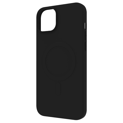Muvit Apple iPhone 15 Plus MagSafe чехол (Soft Touch Cover) Чёрный 4 img.