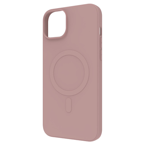 Muvit Apple iPhone 15 Plus MagSafe aizsargvāciņš (Soft Touch Cover) Rozā 4 img.