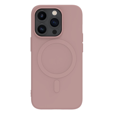 Muvit Apple iPhone 15 Pro MagSafe aizsargvāciņš (Soft Touch Cover) Rozā 1 img.