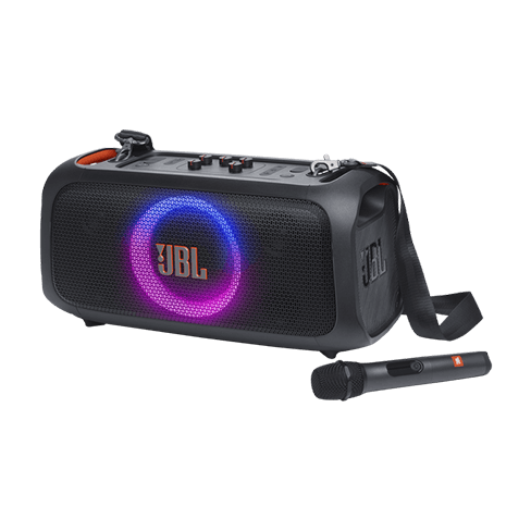 JBL PartyBox On-The-Go Essential Melns 1 img.